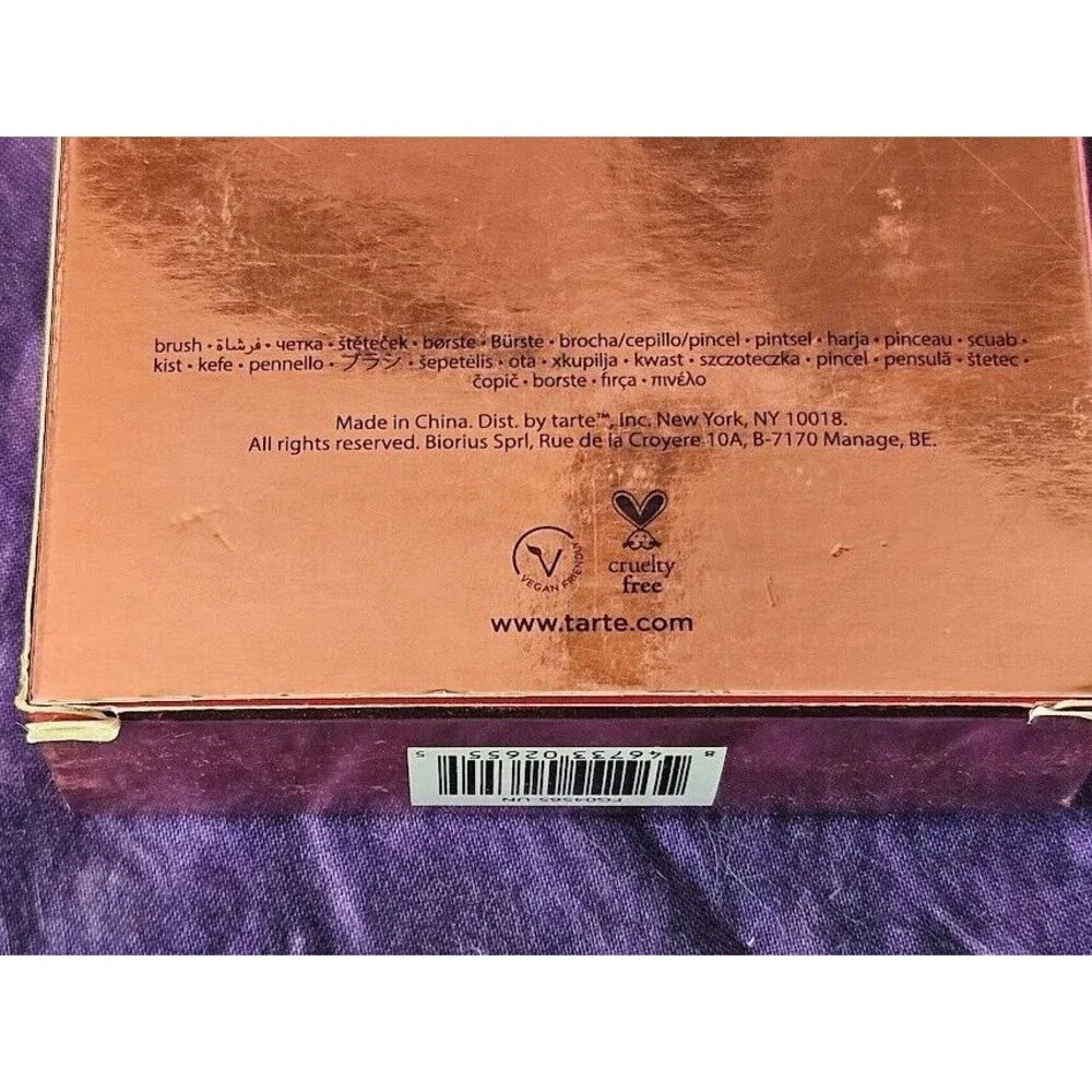 Tarte Pretty Things & Fairy Wings Makeup Brush Box Set 5 Brushes Limited Edition